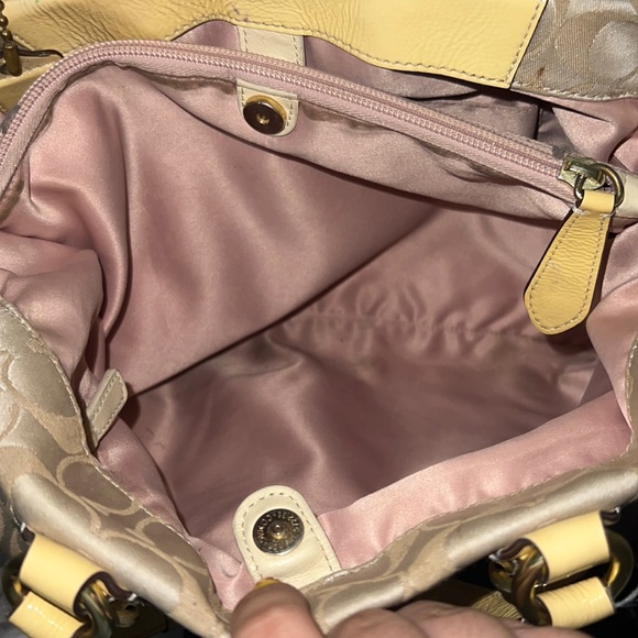 Coach Carryall Ashley Signature Sateen - Picture 4 of 5